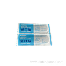 Adhesive bandage strip cotton type